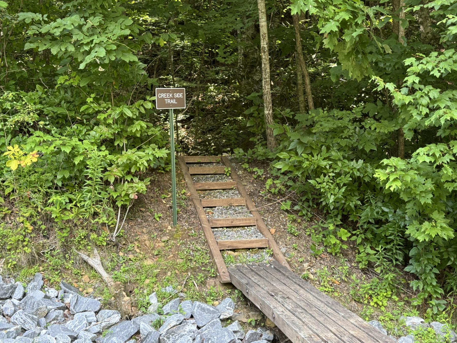 High Hickory Lot - community trails